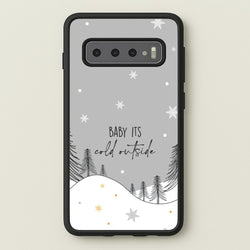 Baby It's Cold Outisde Landscape Galaxy S10 Plus Case