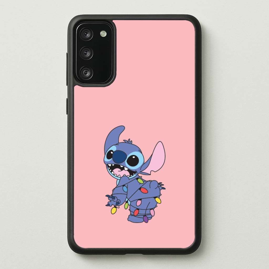 Cute Blue Alien Fairylights Galaxy S20FE Case