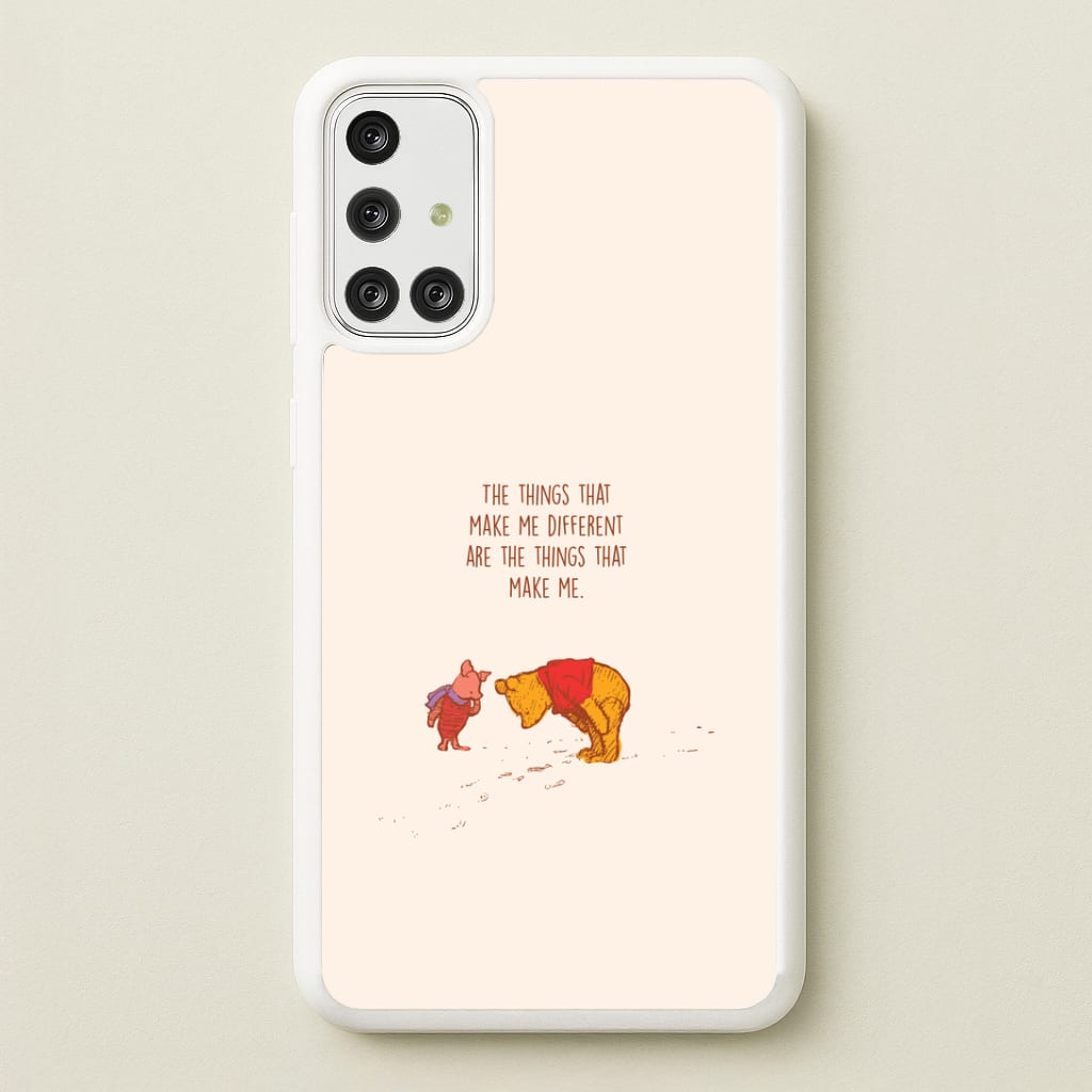 The Things That Make Me Different  Galaxy A71 Case