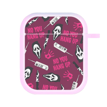 Scary Movie Props Patterm AirPods Case