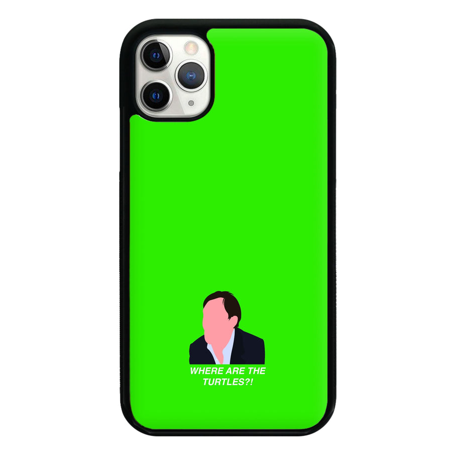 Where Are The Turtles - The Office Phone Case
