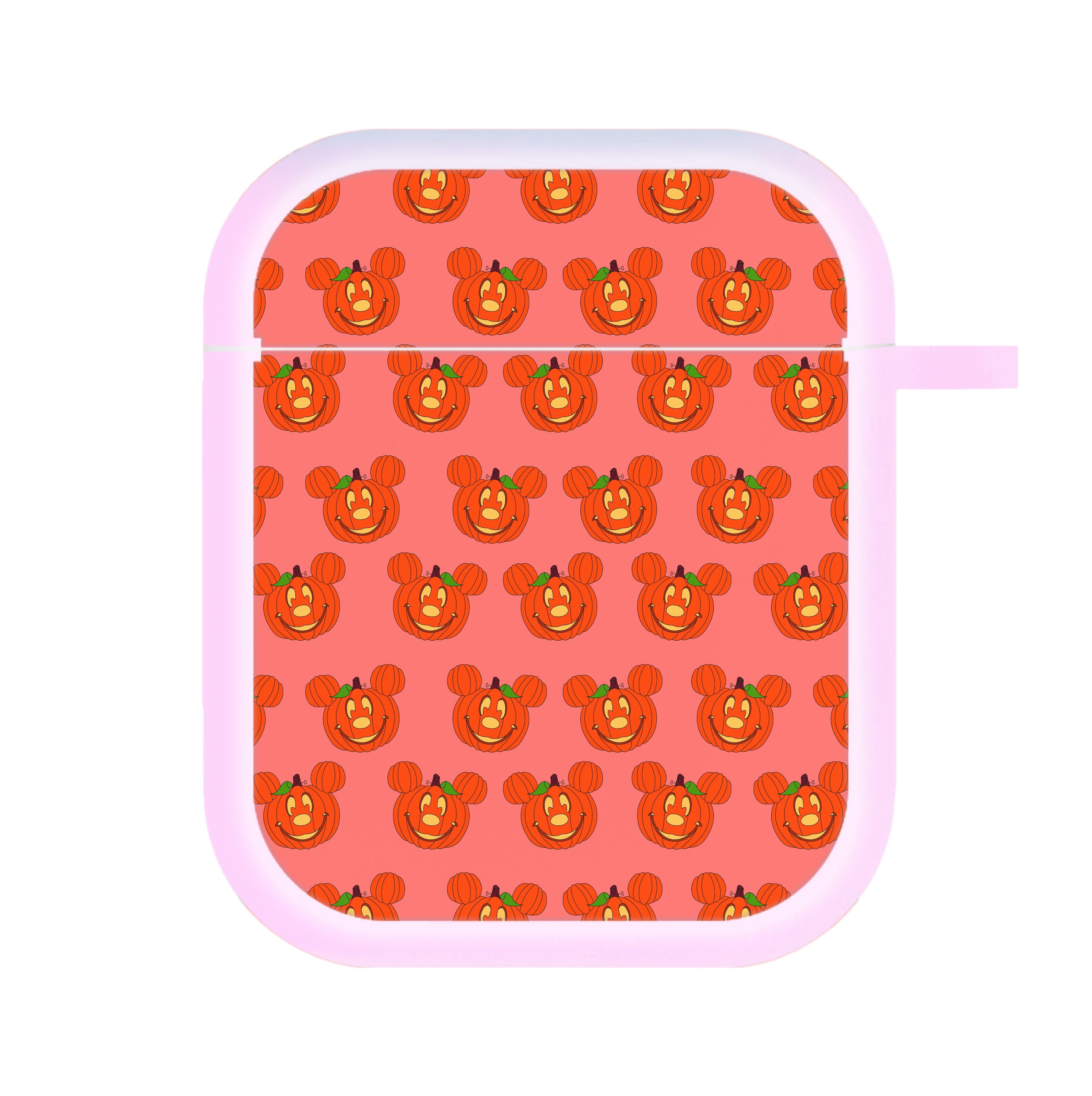 Mouse Pumpkin Pattern Halloween AirPods Case