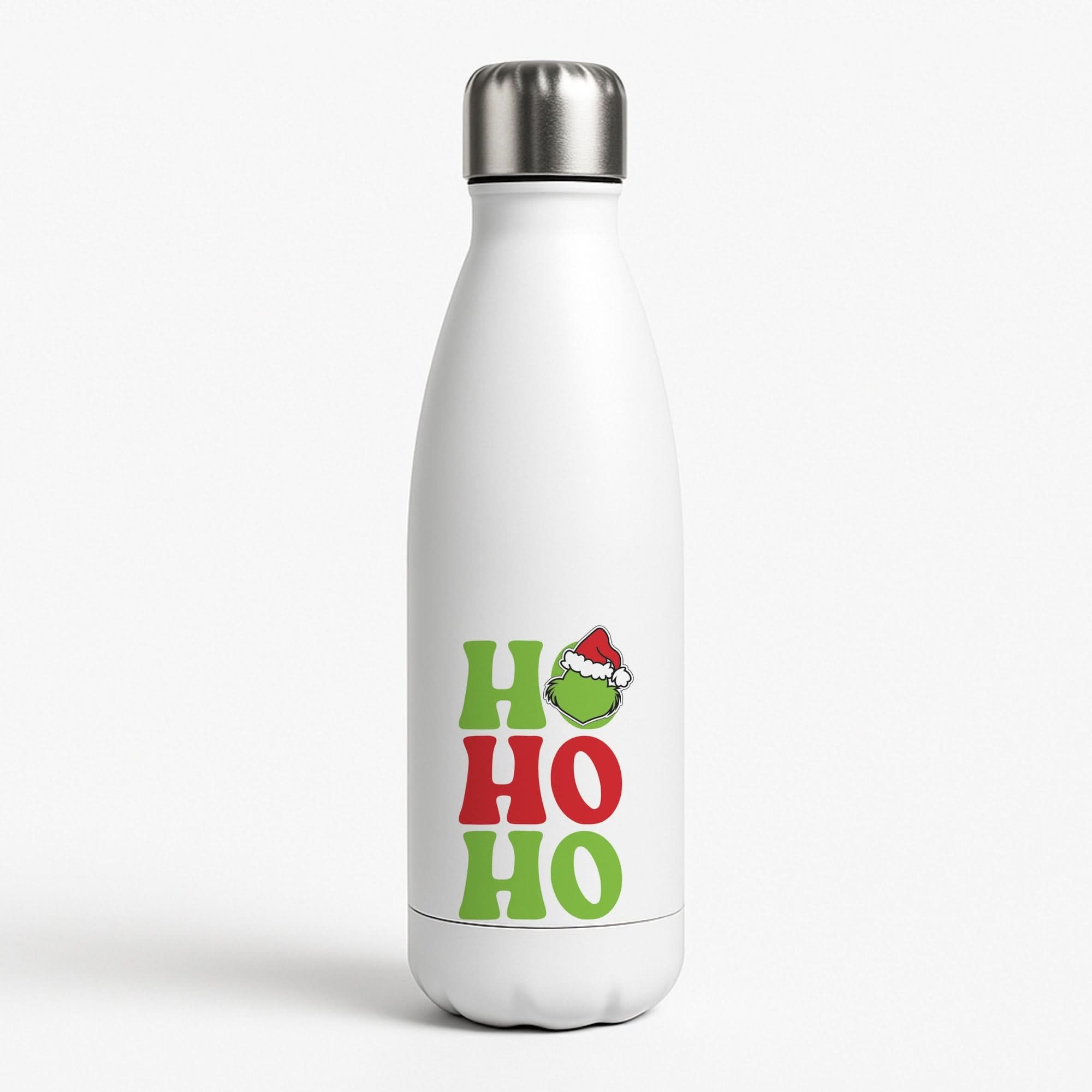 Green Ho Ho Ho Water Bottle