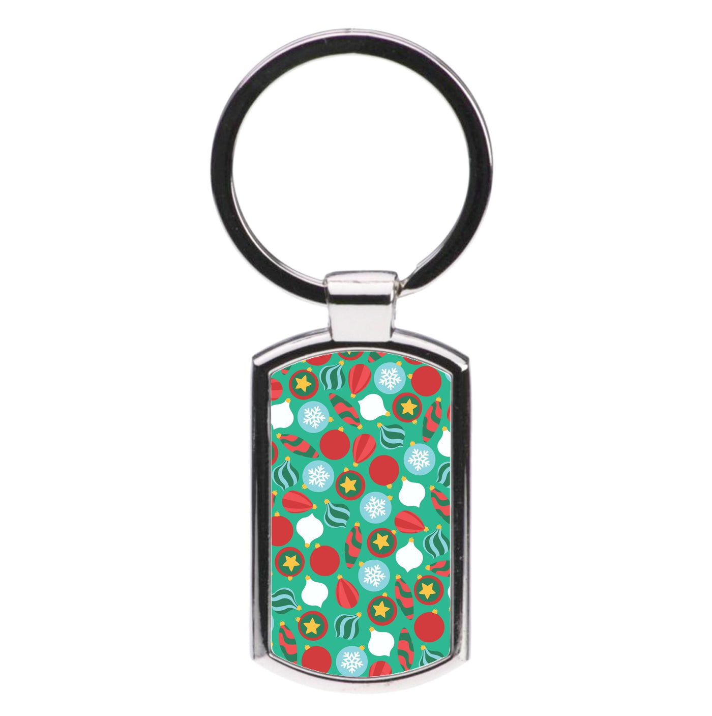 Bauble Pattern Luxury Keyring