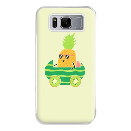 Summer Drive Pineapple Phone Case