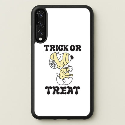 Trick Or Treat Cartoon Beagle Huawei P20 Pro Case