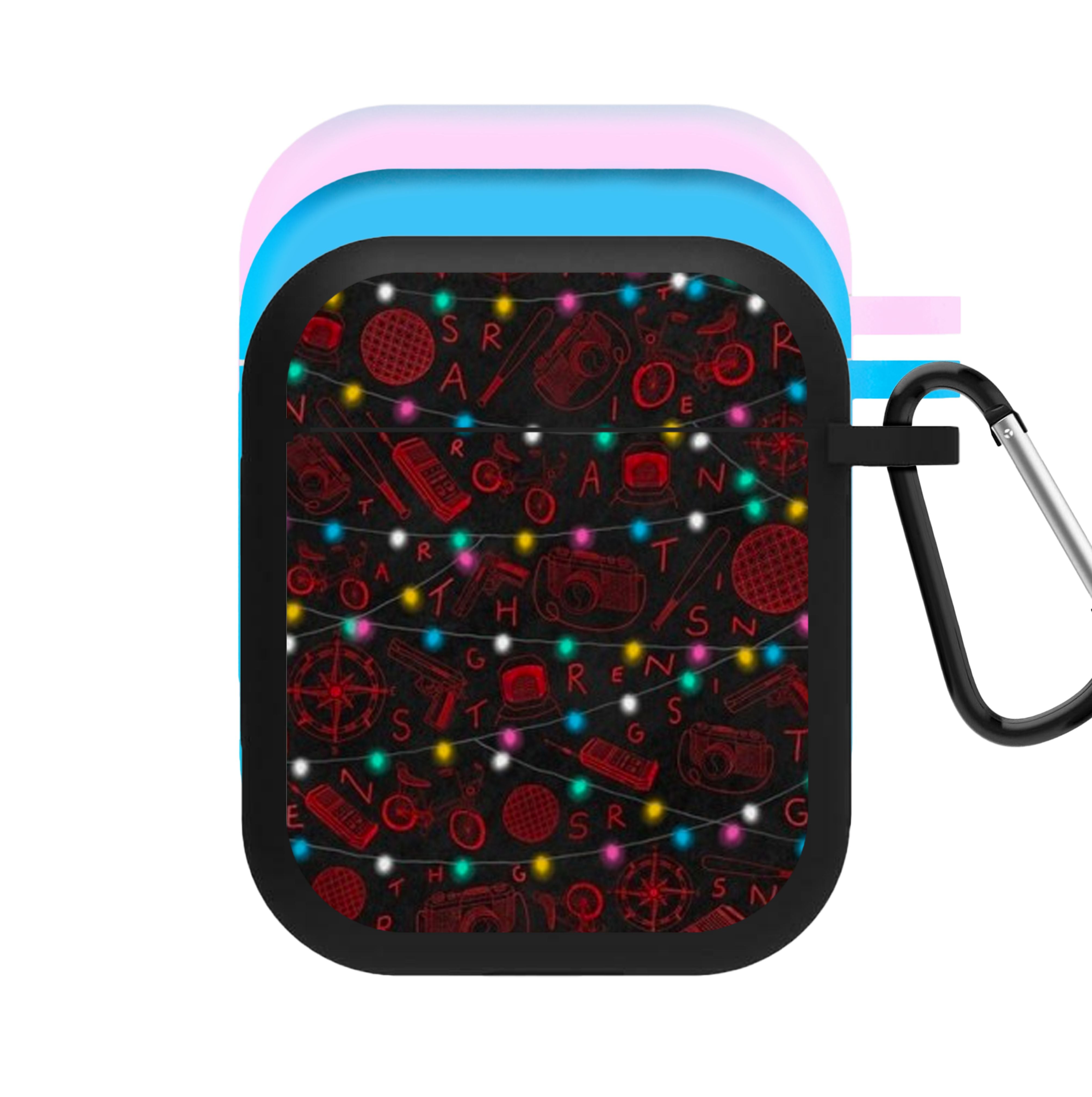 Stranger Red Illustrations AirPods Case