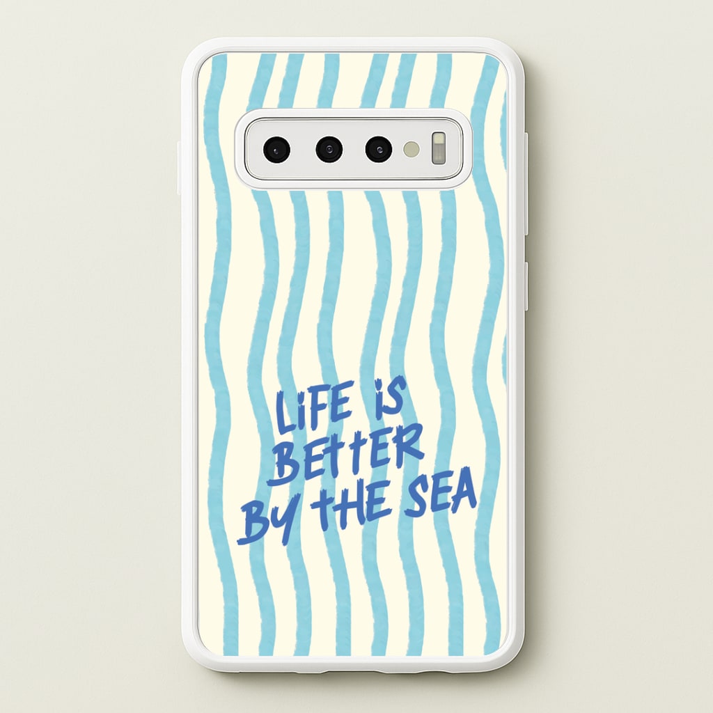 Better By The Sea Galaxy S10 Plus Case