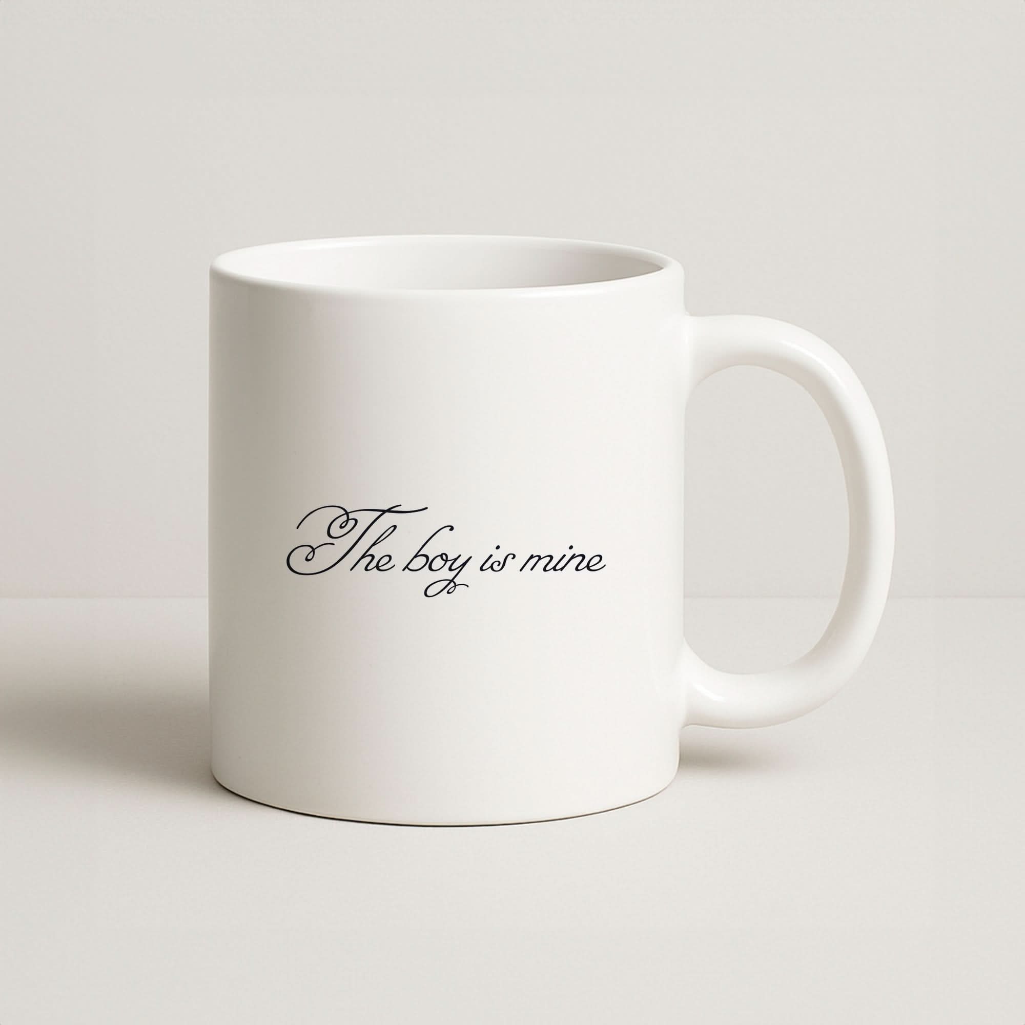 The Boy Is Mine Coffee Mug