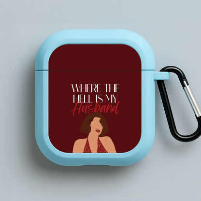 Where The Hell Blue AirPods Case