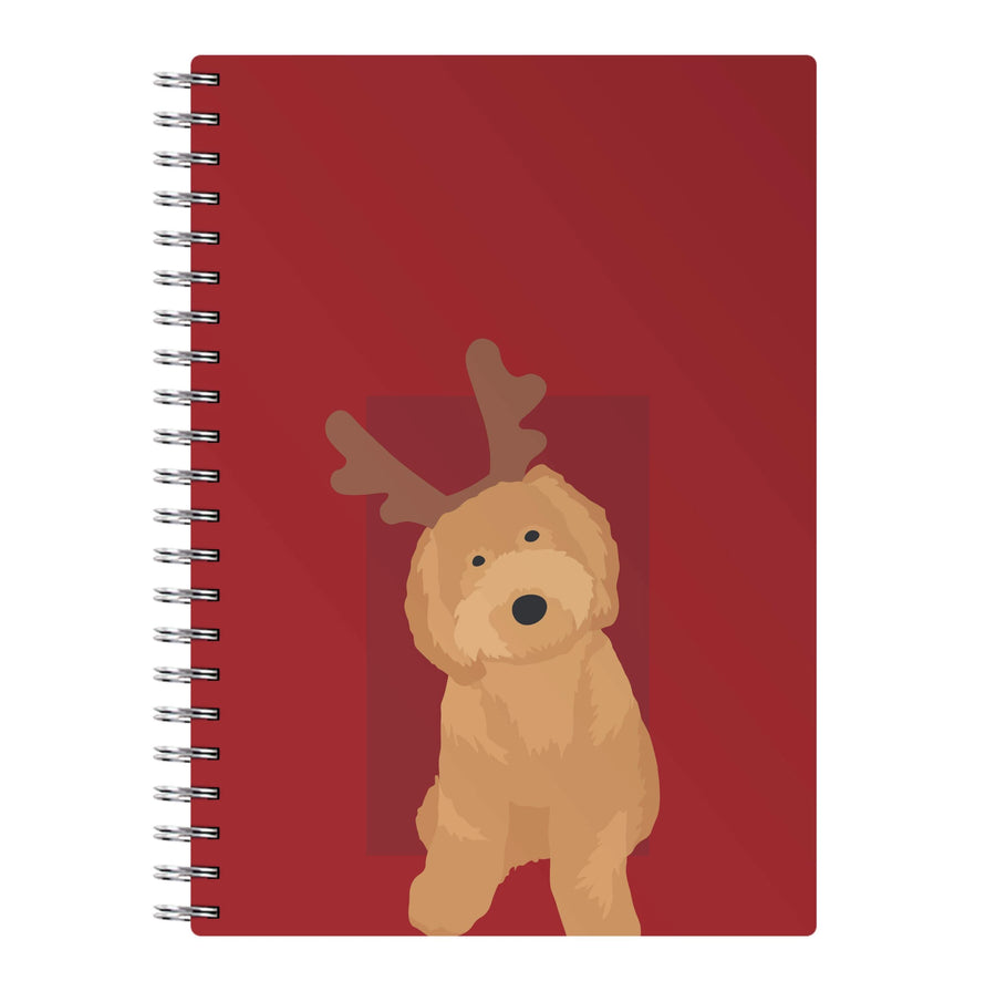 Dog Christmas Ears Notebook