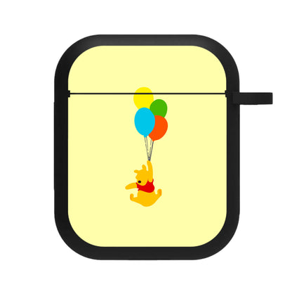 Pooh On Balloons AirPods Case