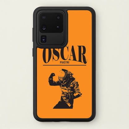 Oscar Orange And Black Galaxy S20 Ultra Case
