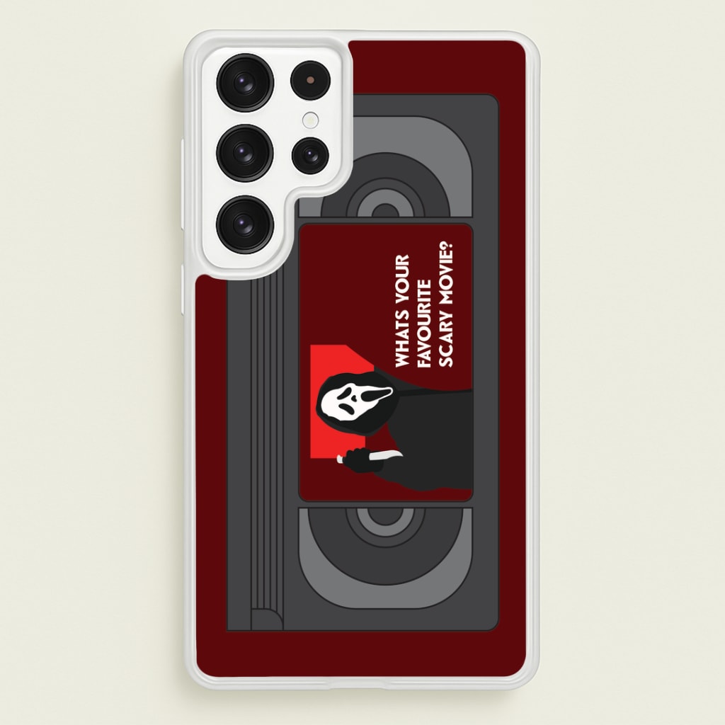 Horror Movie 7 VHS Tape Galaxy S22 Ultra Case