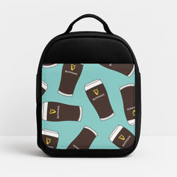 Stout Pint Pattern Insulated Lunch Bag