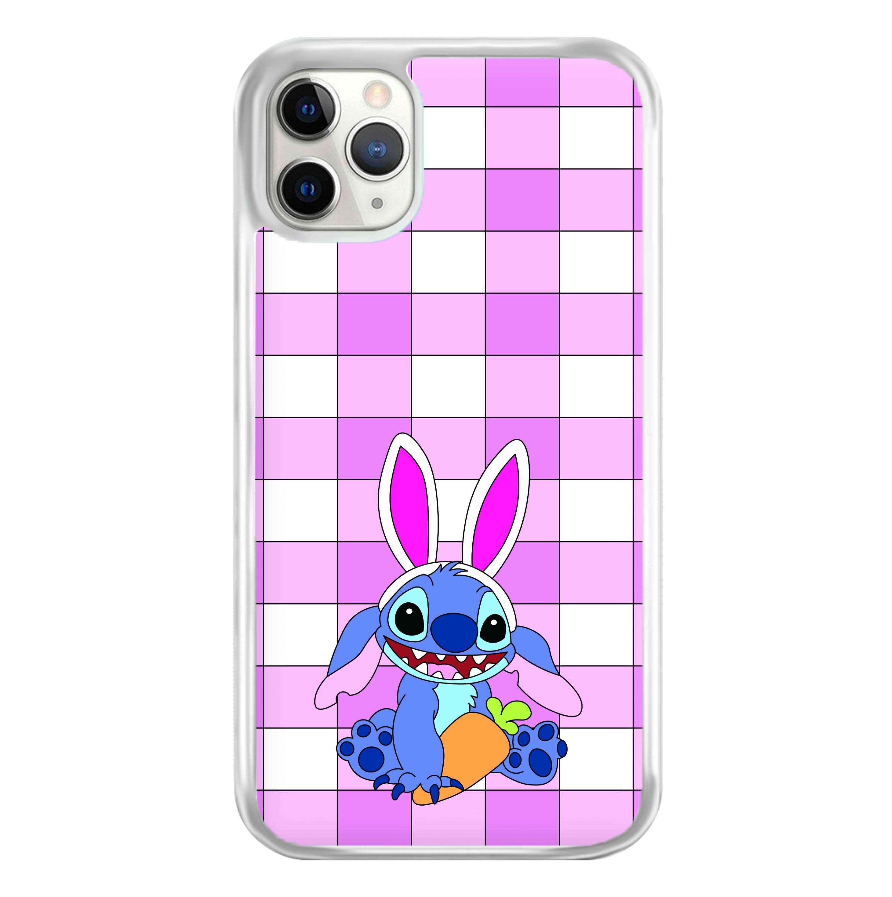 Easter Bunny Blue Alien Phone Case