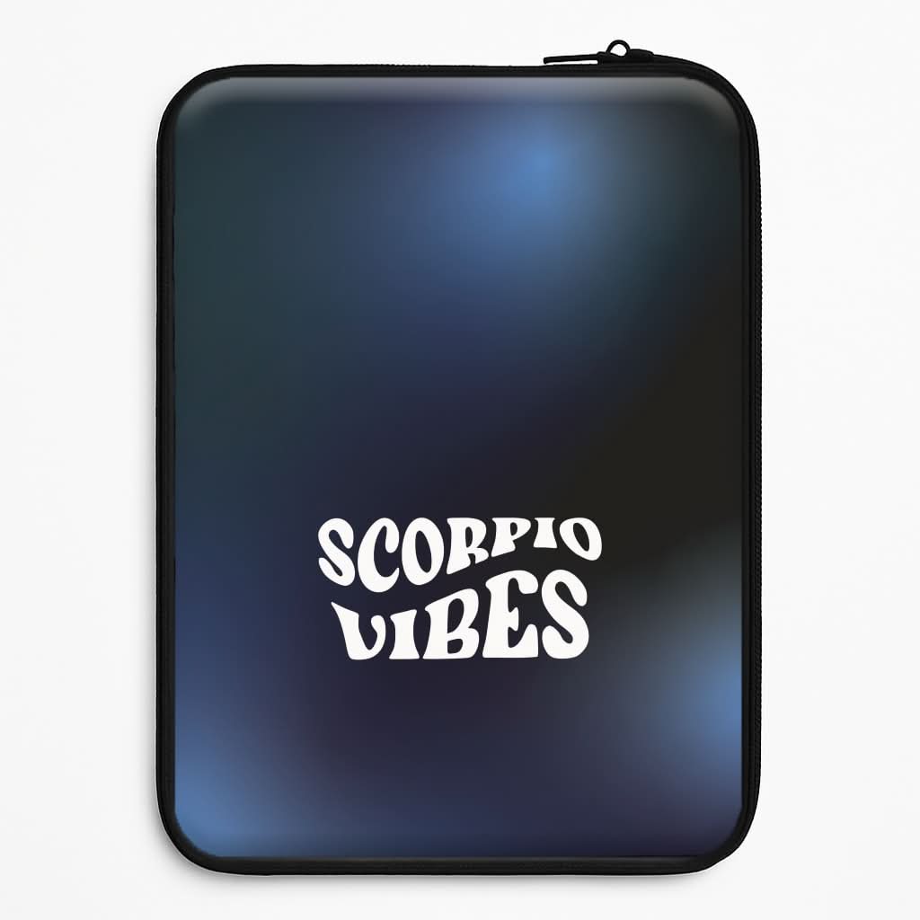 Scorpio Vibes Gradient Zodiac Laptop Sleeve