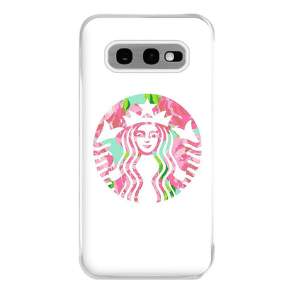 Pink Coffee Logo Phone Case