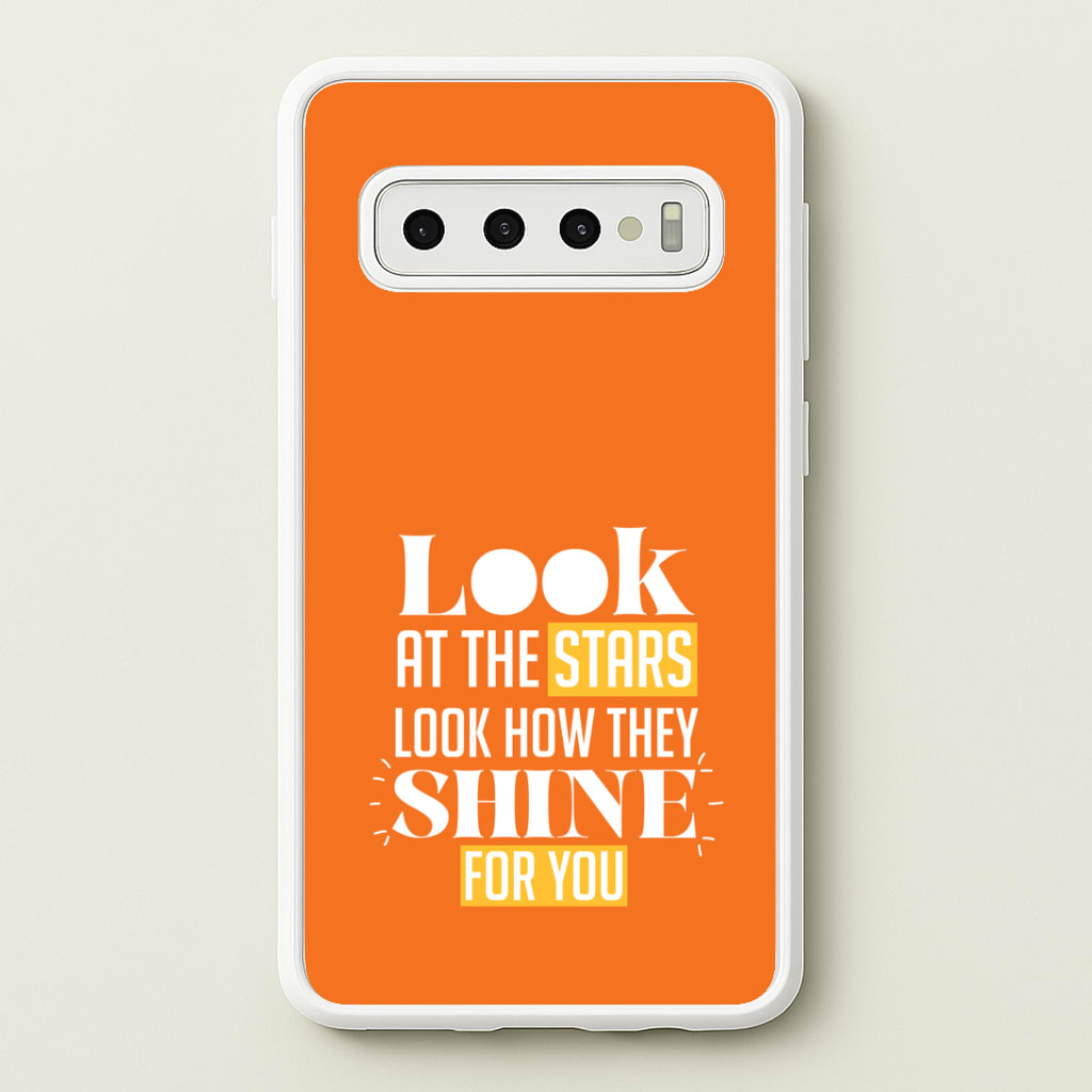 Look At The Stars Galaxy S10 Case