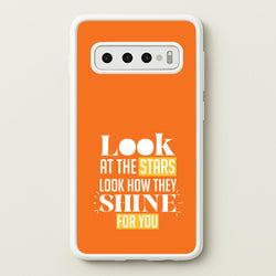 Look At The Stars Galaxy S10 Case