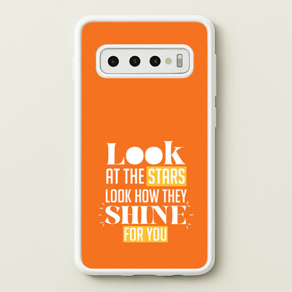 Look At The Stars Galaxy S10 Case