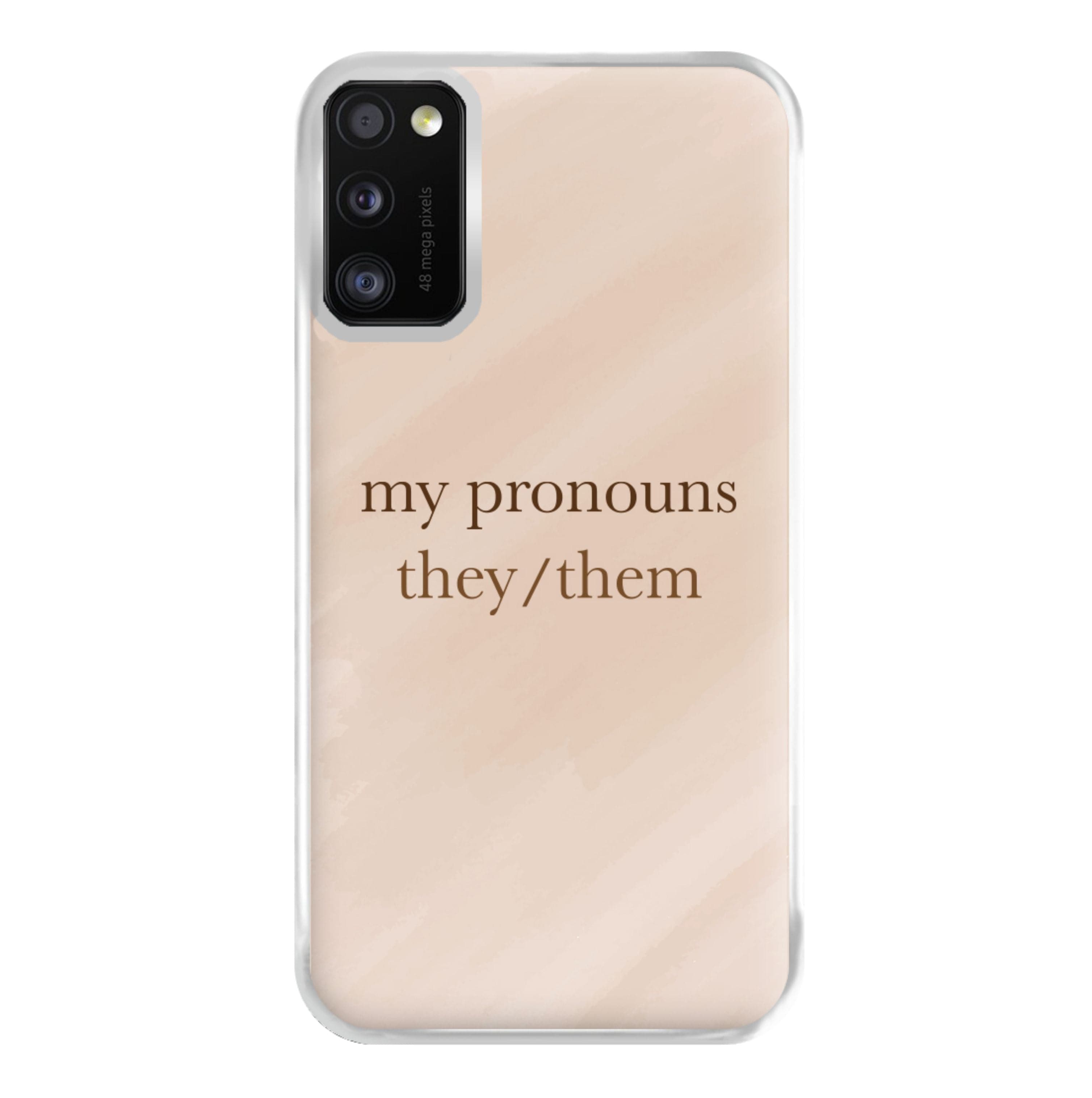 They & Them - Pronouns Phone Case