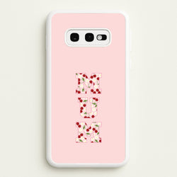 Floral Varsity Mum Galaxy S10e Case