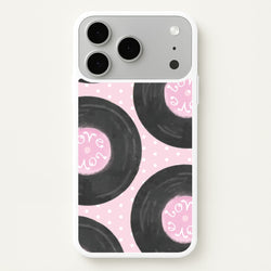 Thrifted Vinyl Polka Pattern iPhone 17 Pro Case