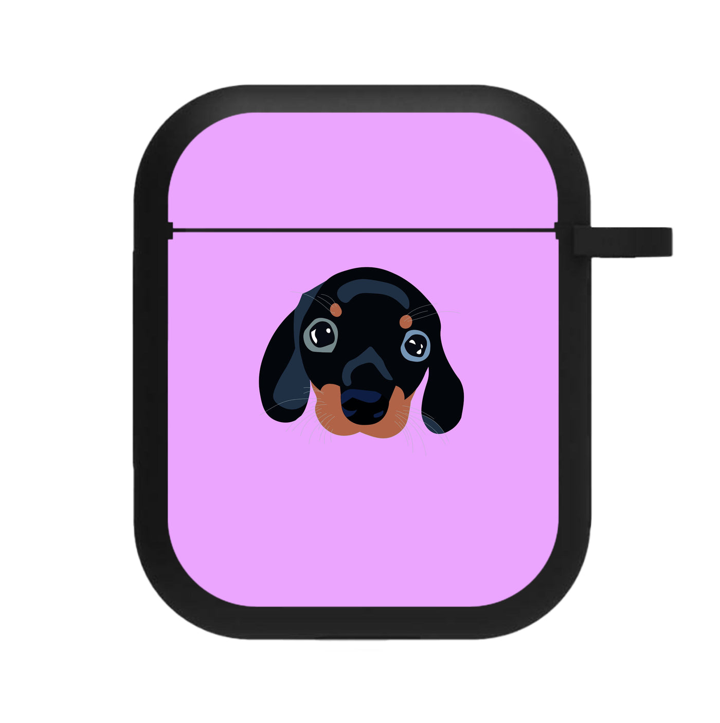 Black - Dachshunds AirPods Case