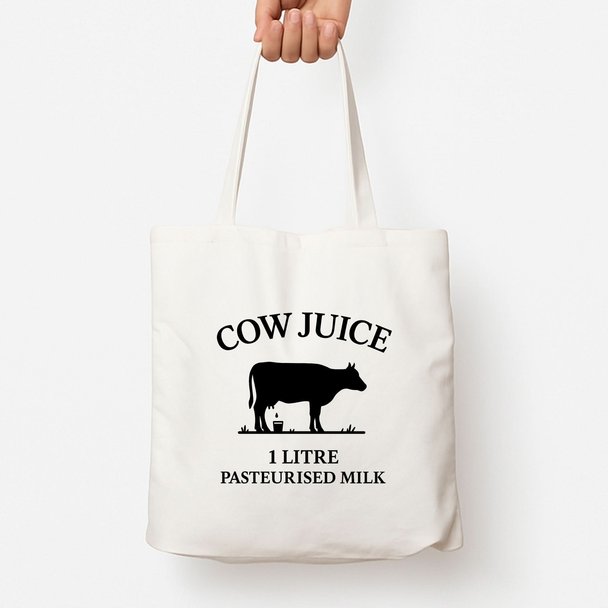 Cow Juice Tote Bag