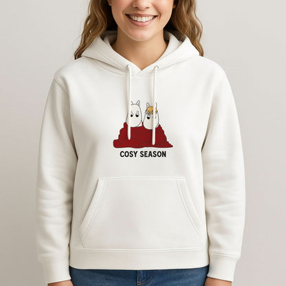 Cozy Season Trolls Womans Hooded Sweatshirt
