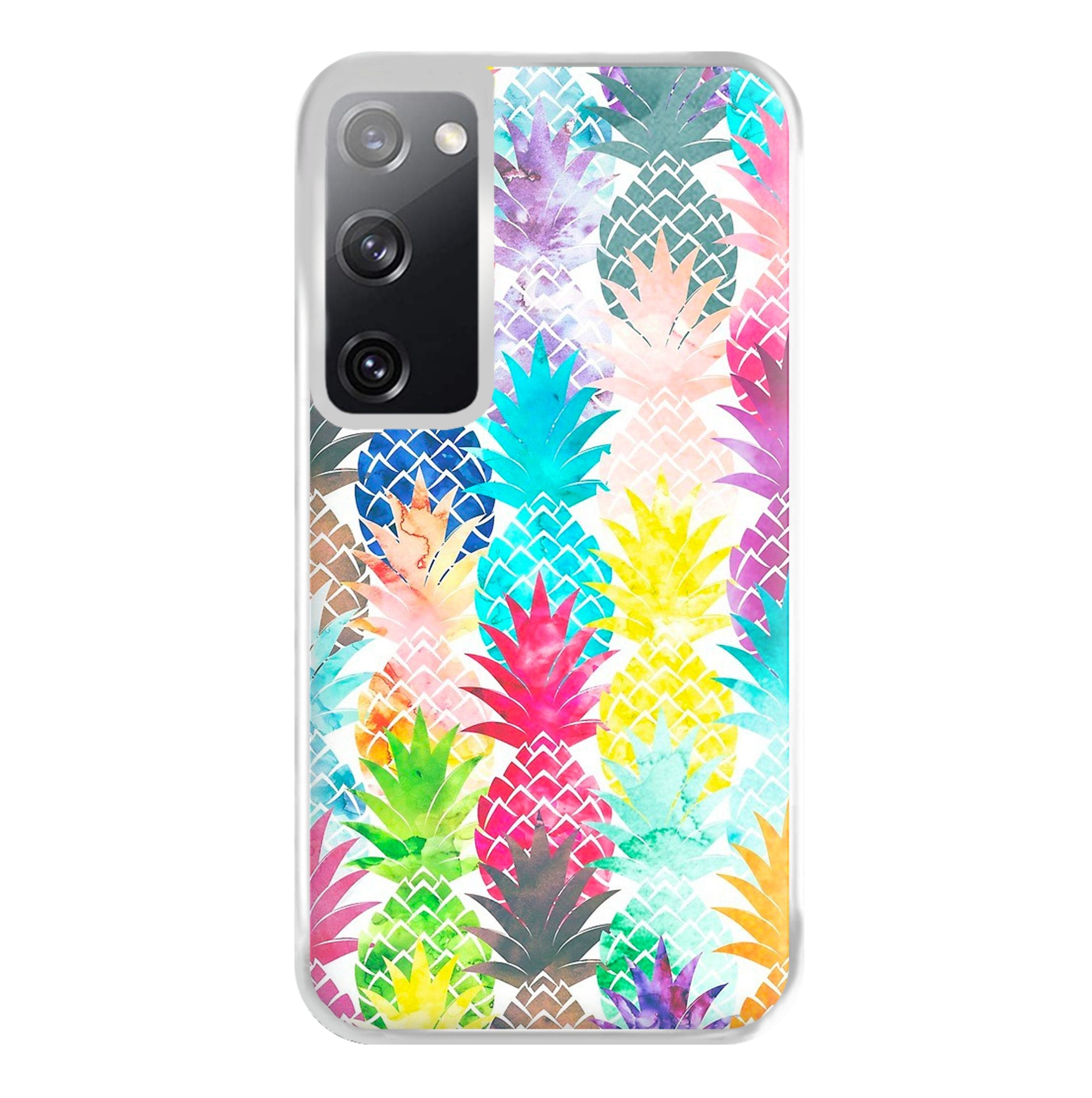 Watercolour Pineapple Pattern Phone Case