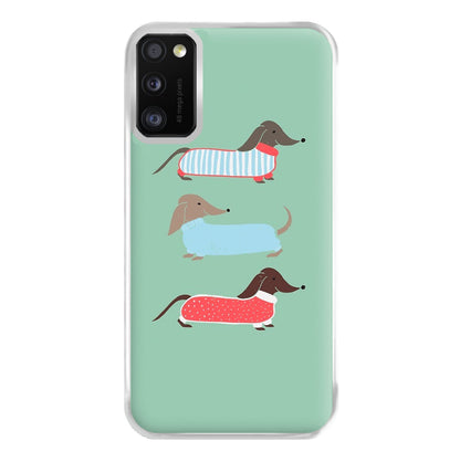 Sausage Dogs in Jumpers Phone Case