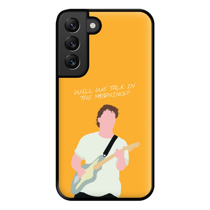 Will We Talk In The Morning Yellow Galaxy S22 Case