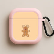 Cartoon Mouse Gingerbread AirPods Case 4