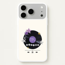 Amethyst Vinyl Scrapbook iPhone 17 Pro Max Case