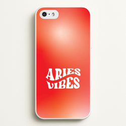 Aries Vibes Gradient Zodiac iPhone 5 / 5s / SE 2016 Case