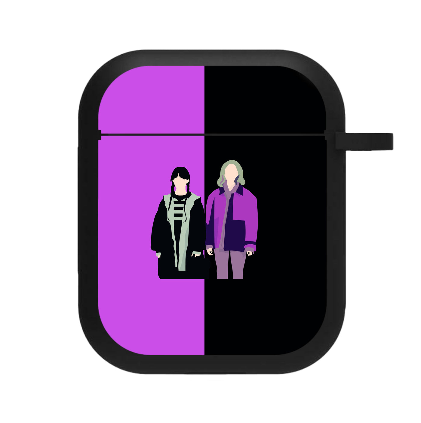 Wednesday And Enid - Wednesday AirPods Case