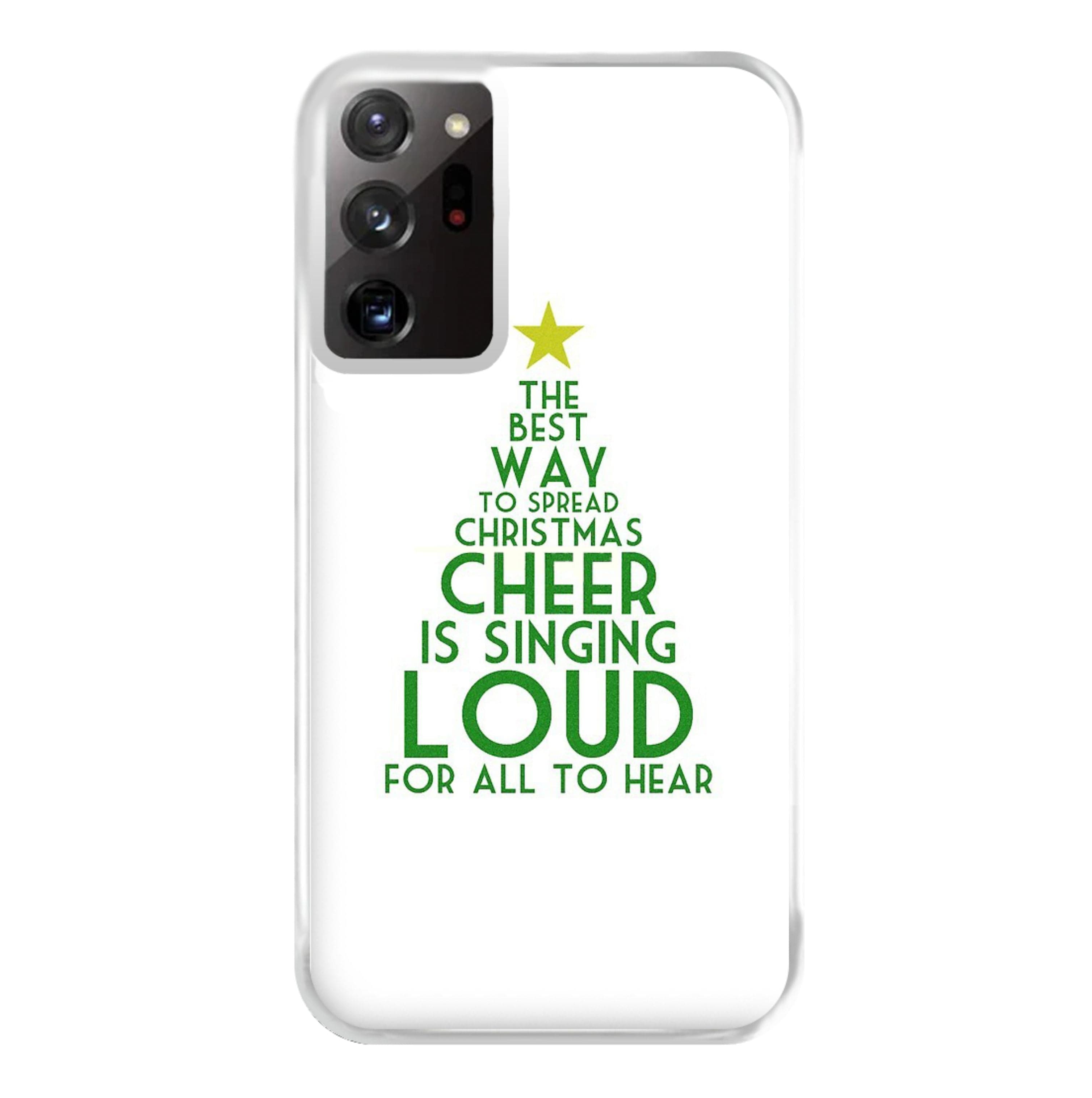 The Best Way To Spread Christmas Cheer - Elf Phone Case