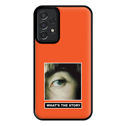 What's The Story Orange Galaxy A52 / A52s Case