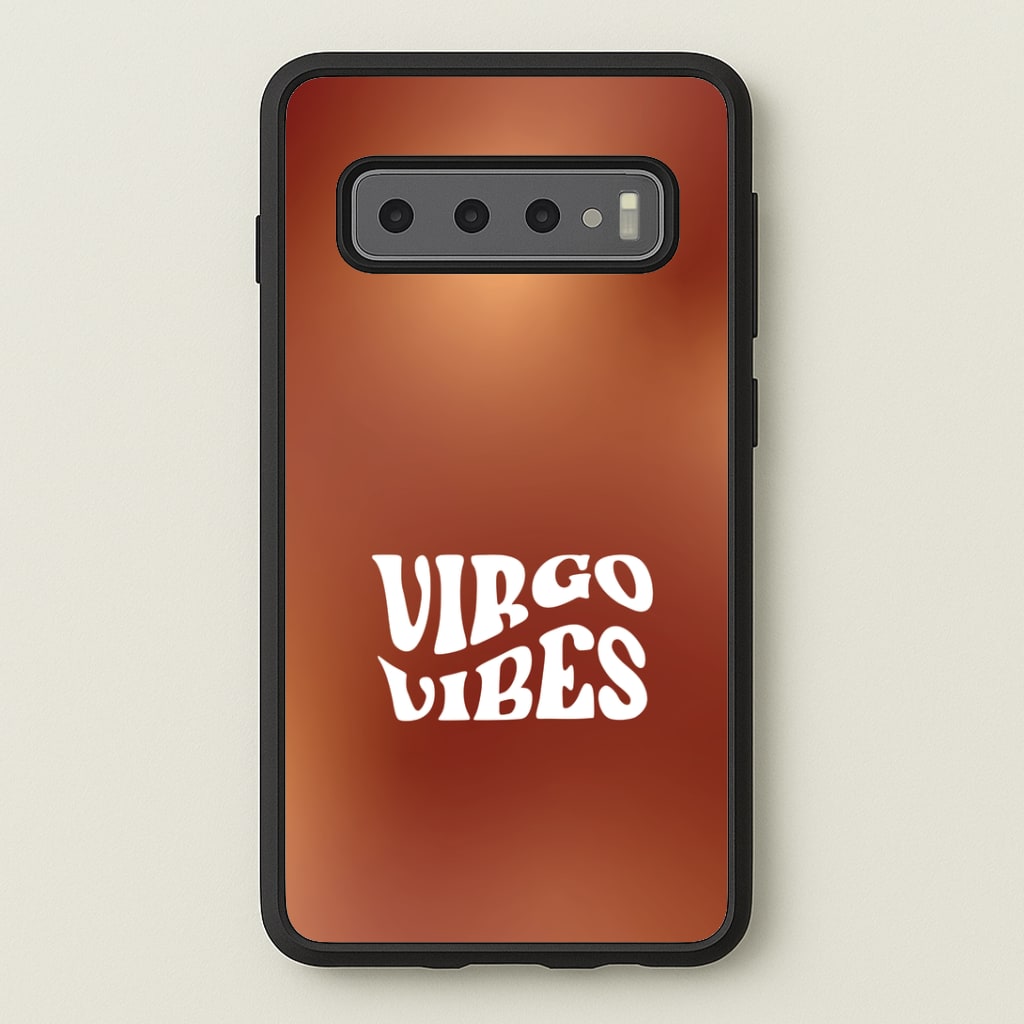 Virgo Vibes Gradient Zodiac Galaxy S10 Plus Case