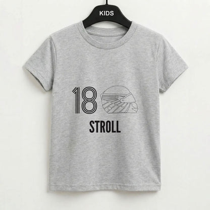 Stroll Helmet 2026 Grey Kids T-Shirt