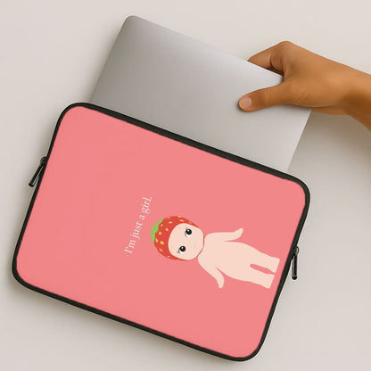 I'm Just A Girl MacBook Cover