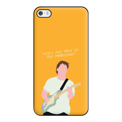 Will We Talk In The Morning Yellow iPhone 5 / 5s / SE 2016 Case