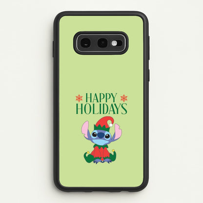 Cute Blue Alien Elf Galaxy S10e Case