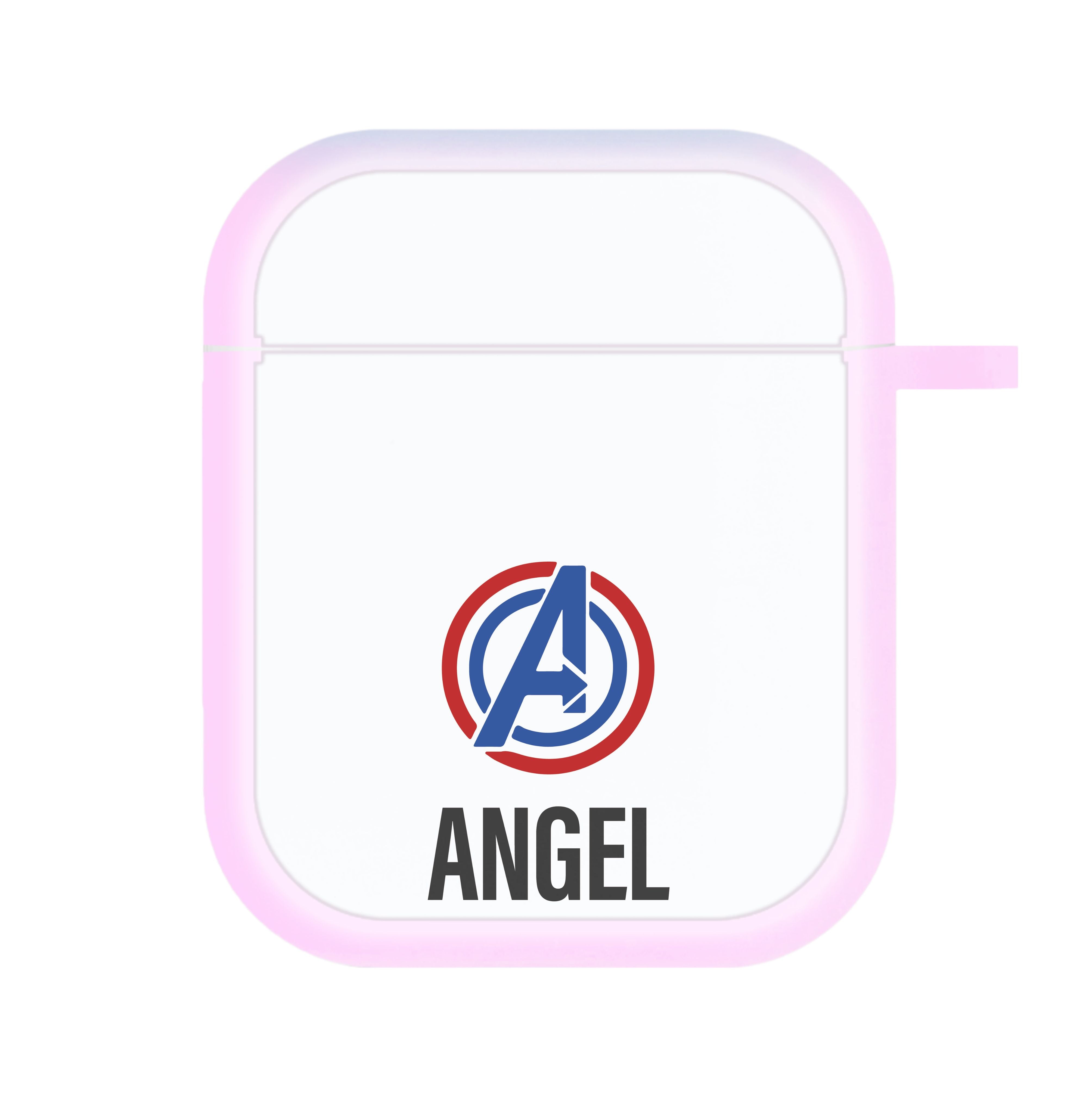 Superheroes Symbol - Personalised Superhero Comic AirPods Case