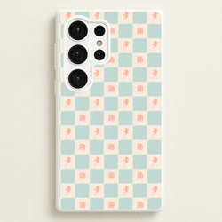Patchwork Floral Pattern Galaxy S25 Ultra Case