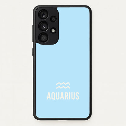 Aquarius Pastel Zodiac Galaxy A33 Case
