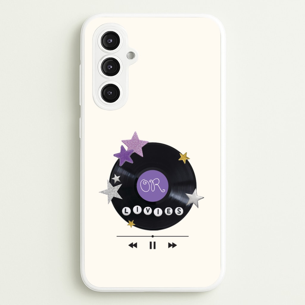Amethyst Vinyl Scrapbook Galaxy S23FE Case