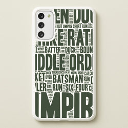 Cricket Wordscape Galaxy S20 Case
